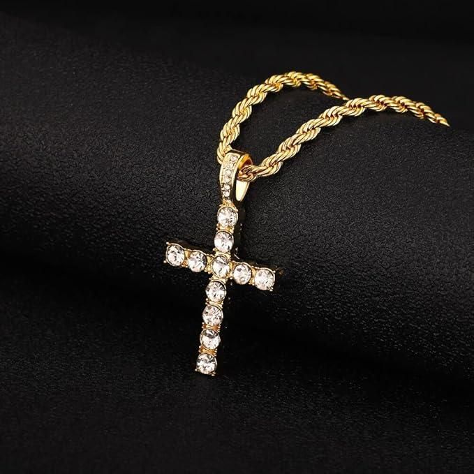 Men's Cross Pendant With Chain