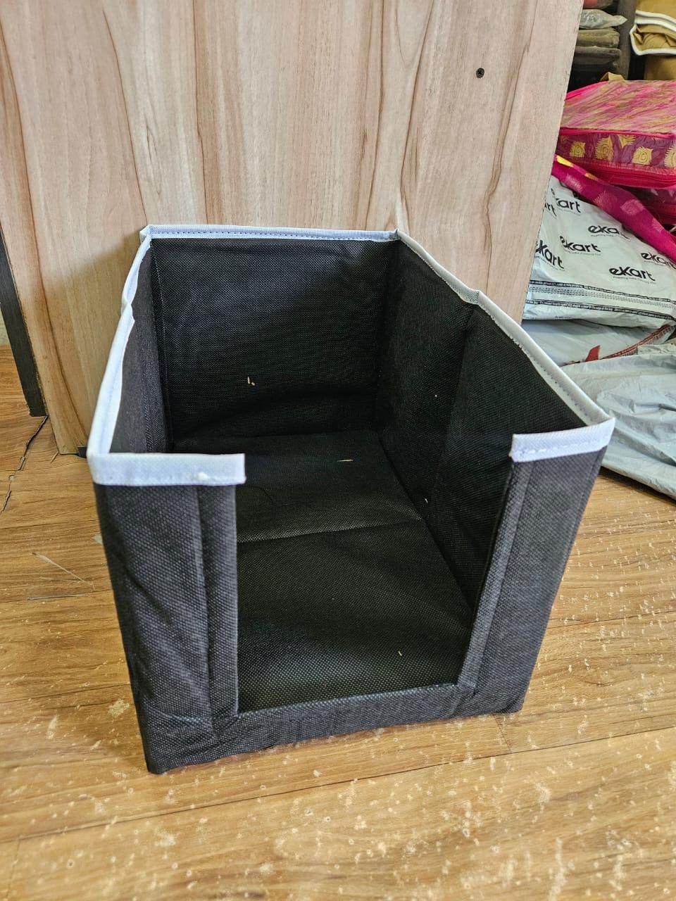 Closet Organizer-Foldable Shirts and Clothing Organizer Stackers(Pack of 3) Assorted Color